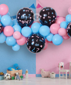 DIY Gender Reveal Γιρλάντα Με Μπαλόνια (65 Τεμ)
